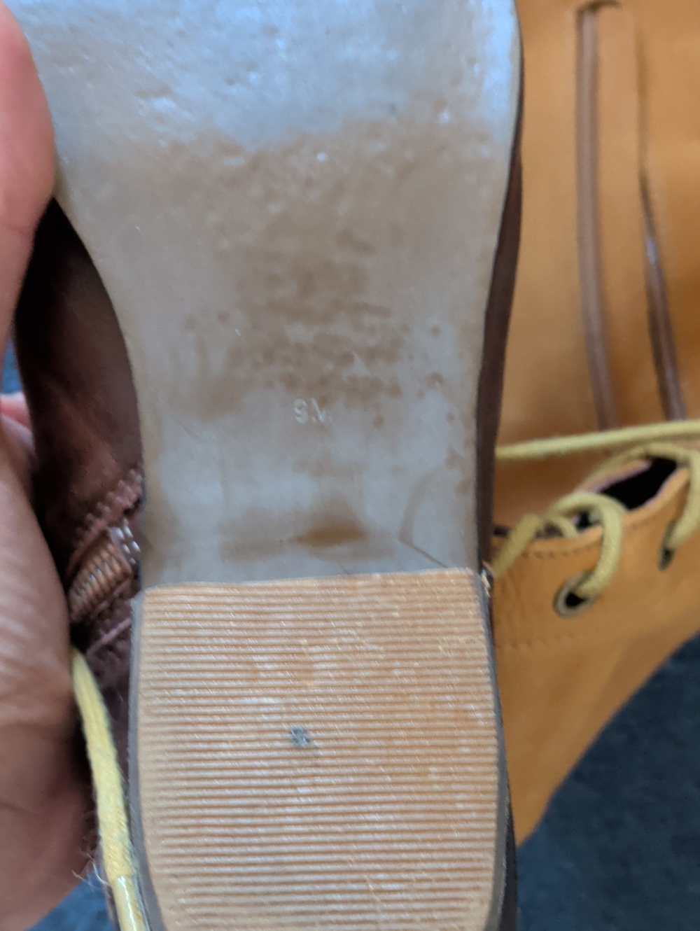 Jeffrey Campbell Joe Boot In Two Toned Brown - Picture 5 of 5